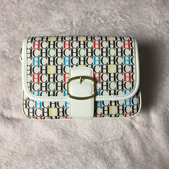 CH Printed multicolor Crossbody Bag Daily Commuter Design Fashionable Classic - Picture 1 of 16